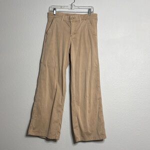American Eagle Outfitters Women’s Tan Wide Leg Skater Pants size 6